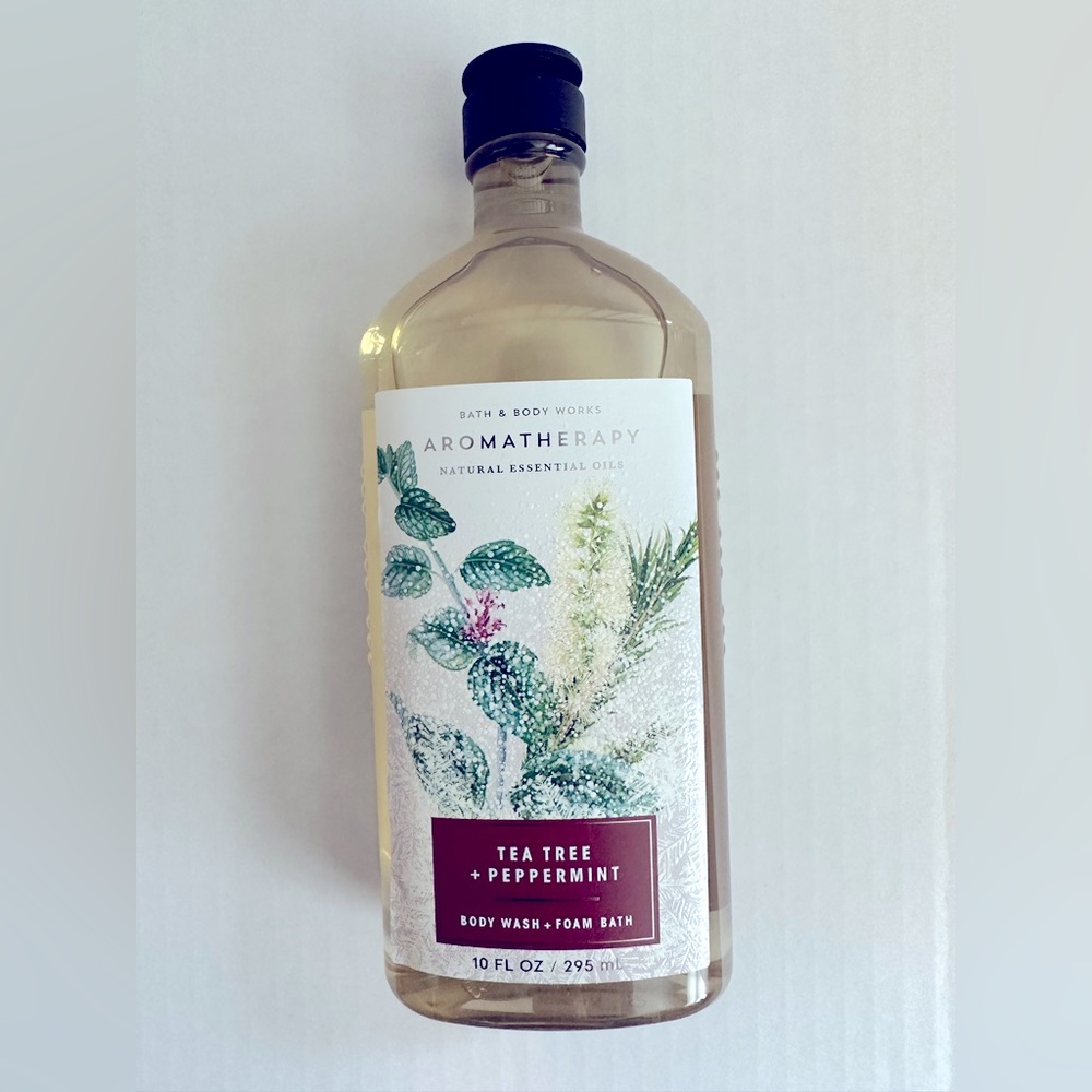 Bath & Body Works Aromatherapy Body Wash + Foam Bath - Tea Tree + Peppermint